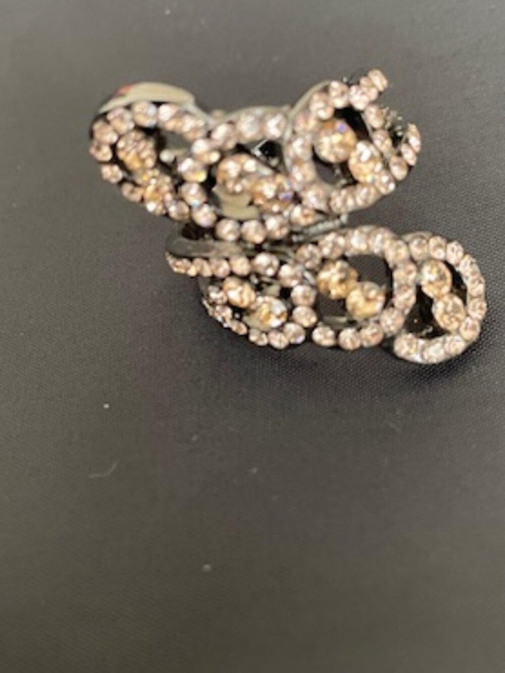 Exquisite Fashion Rose Blush Rhinestone Ring - Picture 11 of 13
